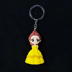 Disney Beauty and The Beast Princess Belle Keychain