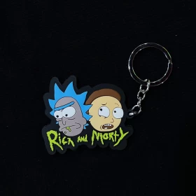 Rick and Morty Keychain
