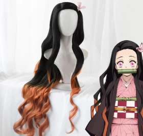 Demon Slayer Cosplay Kamado Nezuko Wig