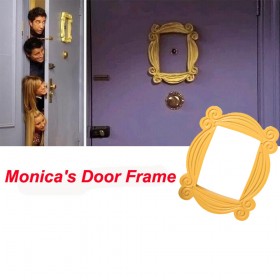 Friends TV Show Monica's Yellow Peephole Frame