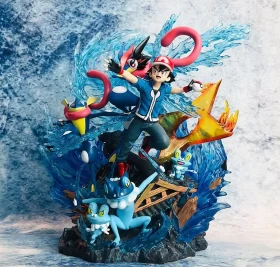 Pokemon Gk Ash Ketchum Greninja Family Gx Evolution Series Glowing