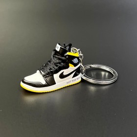 Sneakers Keychain With Black & Yellow Bottom (Vers.81)