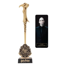 Harry Potter: Voldemort Wand Pen with stand display and Bookmark-wand 25cm-Black ink