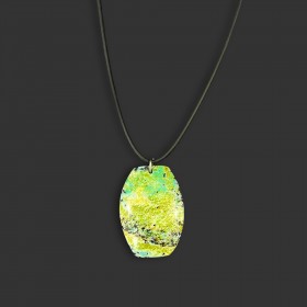 Green Yellow  Necklace
