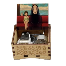 Anime Spirited Away Music box (Automatic)- Wood