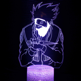 Naruto Kakashi Hatake 3D Night Light LED RGB