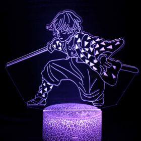 Demon Slayer - Zenitsu2 3D Night Light LED RGB