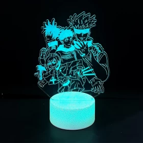 Jujutsu Kaisen 3D Night Lamp: 3D Night Lamp Touch Mode -LED Color Changing Table Lamp -Ver.07
