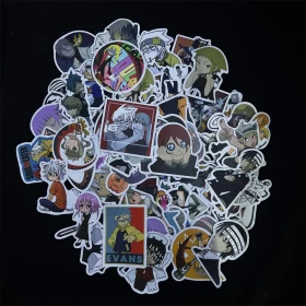 JoJo's Bizarre Adventure Stickers-Ver.29-50 pcs (Used For machineries, car windows or special products, Mirror, Notebook,etc.(