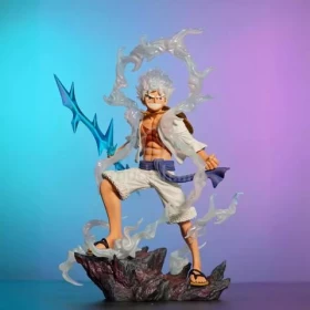 Anime One Piece: Luffy's Gear 5 Action Figures 27cm