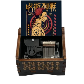 Anime Jujutsu Kaisen Music box (Automatic)- Wood