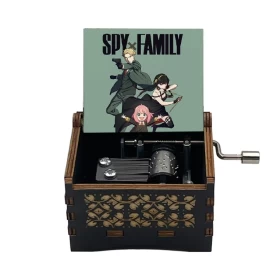 Anime Spy x Family Music box (Manual)- Wood