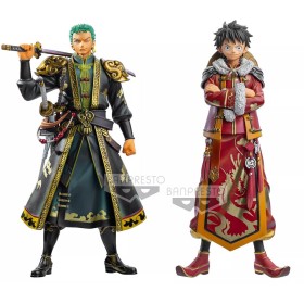 One Piece: Luffy and Zoro in Chinese New Year Style figure-BANDAI