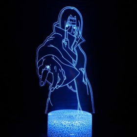 Naruto Itachi Uchiha 3D Night Light LED ( RGB )
