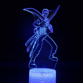 One Piece Roronoa Zoro 3D Night Light LED RGB