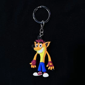 Crash Bandicoot Keychain