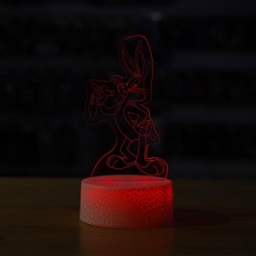 Bugs Bunny 3D Night Light LED