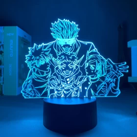 Jujutsu Kaisen 3D LED Touch Night Lamp( 7 Colors ) Satoru Gojo/Yuji Itadori/Megomi/Nobara Night Lamp