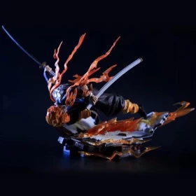 Demon Slayer Figures: Zenitsu Agatsuma Thunder God Figure-PVC-Height 28cm