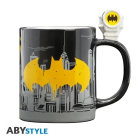 DC COMICS Mug 3D handle Bat,Signal & Batman x2