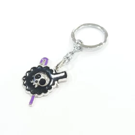 One Piece Keychain – Brook Pirate Symbol