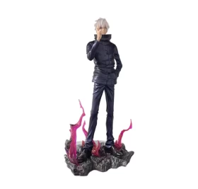 Anime Jujutsu Kaisen Satoru Gojo Figure  2 Heads 2 Arms