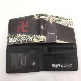 Tokyo Revengers Wallet Black And Yellow