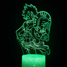 One Piece Luffy 3D Night Light LED RGB