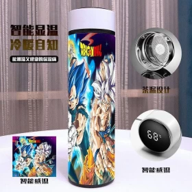 Dragon Ball Vegeta VS Ultra instinct Goku Logo Thermos Bottle