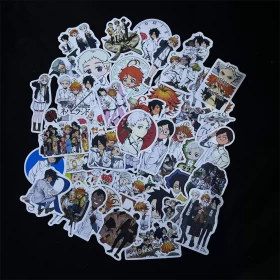 The Promised Neverland Stickers-Ver.28-50 pcs (Used For machineries, car windows or special products, Mirror, Notebook,etc.)