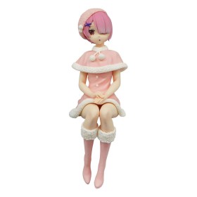 Re:Zero: Ram Snow Princess Noodle Stopper Figure(Pink)-By BANDAI