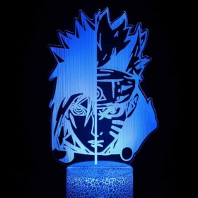 Naruto & Sasuke 3D Night Light LED-RGB