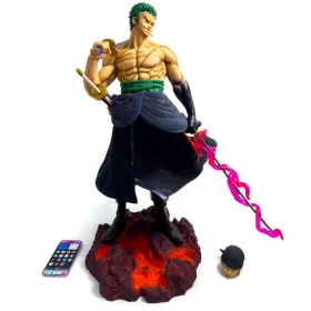 Anime One Piece Roronoa Zoro Action Figure 75cm PVC