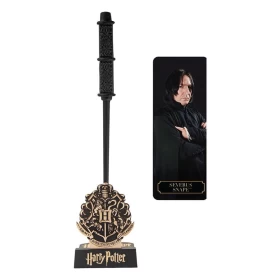 Harry Potter: Snape Wand Pen with stand display and Bookmark-wand 25cm-Black ink