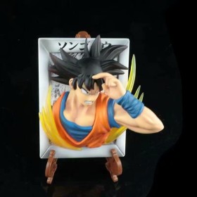 Dragon Ball Goku Photo Frame Figure