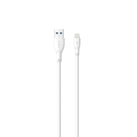 Pawa 2.4A Data & Quick Charging Lightning Cable 2m/6.5ft -PVC-White