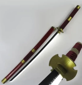 One Piece Roronoa Zoro Sandai Kitetsu Katana LED Light Sword