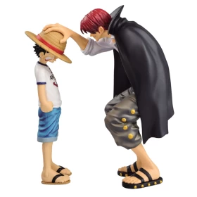 One Piece Figures: Emotional Stories Luffy & Shanks Figure-PVC-13cm-BANDAI