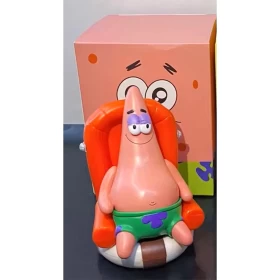 SpongeBob Patrick Star Swimming Circle PVC Statue Action Figurine