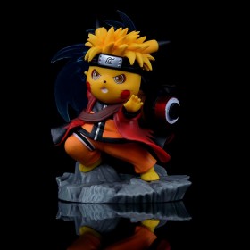Naruto Pokemon: Pikachu Naruto figure 14cm