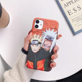 Naruto & Jiraiya Phone Case-for iPhone Models-Orange