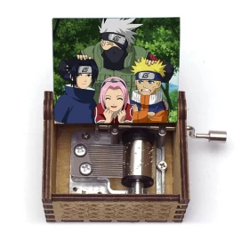 Naruto Music box-Ver04 (Manual)- Wood