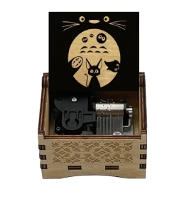 Anime My Neighbor Totoro Music box (Automatic)- Wood