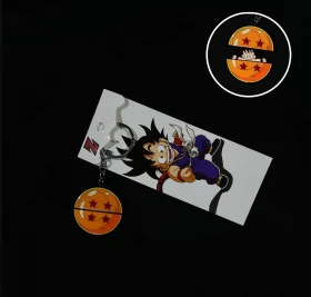 Dragon Ball Hiding Goku Keychain