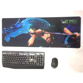 Anime One Piece: Roronoa Zoro Mouse Pad 80x40 cm