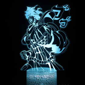 Jojo's Bizarre Adventure - Joseph Joestar 3D Night Light LED RGB