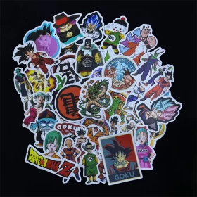 Dragon Ball Stickers-Ver.22-50 pcs (Used For machineries, car windows or special products, Mirror, Notebook,etc.)