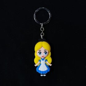 Disney Alice 3D Keychain
