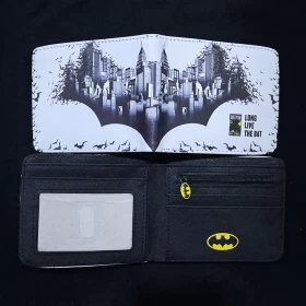 Batman & Gotham City Wallet-Gray (Vers.24) High Quality Material