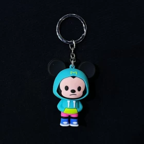 Disney Punk Mickey Mouse Keychain